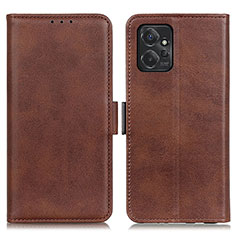 Funda de Cuero Cartera con Soporte Carcasa M15L para Motorola Moto G Power 5G (2023) Marron