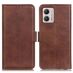 Funda de Cuero Cartera con Soporte Carcasa M15L para Motorola Moto G53j 5G Marron