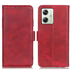 Funda de Cuero Cartera con Soporte Carcasa M15L para Motorola Moto G54 5G Marron Claro