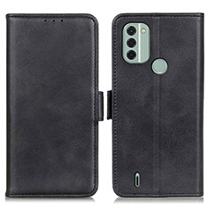 Funda de Cuero Cartera con Soporte Carcasa M15L para Nokia C31 Negro