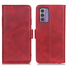 Funda de Cuero Cartera con Soporte Carcasa M15L para Nokia G310 5G Rojo