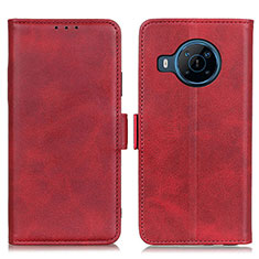 Funda de Cuero Cartera con Soporte Carcasa M15L para Nokia X100 5G Marron Claro