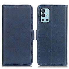 Funda de Cuero Cartera con Soporte Carcasa M15L para OnePlus 9R 5G Azul