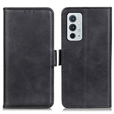 Funda de Cuero Cartera con Soporte Carcasa M15L para OnePlus 9RT 5G Negro