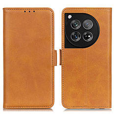 Funda de Cuero Cartera con Soporte Carcasa M15L para OnePlus Ace 3 5G Marron Claro