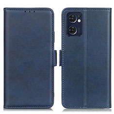 Funda de Cuero Cartera con Soporte Carcasa M15L para OnePlus Nord CE 2 5G Azul