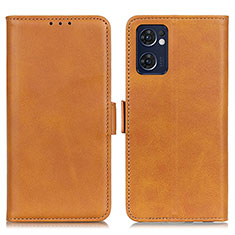 Funda de Cuero Cartera con Soporte Carcasa M15L para OnePlus Nord CE 2 5G Marron Claro