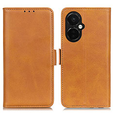 Funda de Cuero Cartera con Soporte Carcasa M15L para OnePlus Nord N30 5G Marron Claro