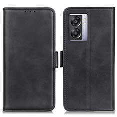 Funda de Cuero Cartera con Soporte Carcasa M15L para Oppo A56S 5G Negro