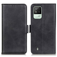 Funda de Cuero Cartera con Soporte Carcasa M15L para Realme C11 (2021) Negro