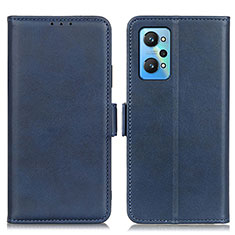 Funda de Cuero Cartera con Soporte Carcasa M15L para Realme GT2 5G Azul