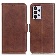 Funda de Cuero Cartera con Soporte Carcasa M15L para Samsung Galaxy A33 5G Marron