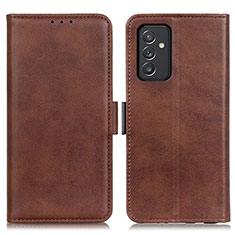 Funda de Cuero Cartera con Soporte Carcasa M15L para Samsung Galaxy A35 5G Marron