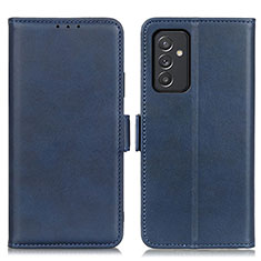 Funda de Cuero Cartera con Soporte Carcasa M15L para Samsung Galaxy F34 5G Azul