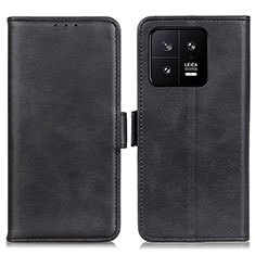 Funda de Cuero Cartera con Soporte Carcasa M15L para Xiaomi Mi 13 5G Negro