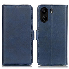 Funda de Cuero Cartera con Soporte Carcasa M15L para Xiaomi Poco C65 Azul