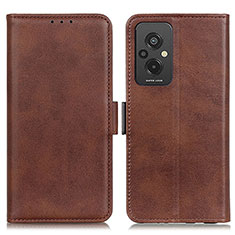 Funda de Cuero Cartera con Soporte Carcasa M15L para Xiaomi Redmi 11 Prime 4G Marron