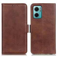 Funda de Cuero Cartera con Soporte Carcasa M15L para Xiaomi Redmi 11 Prime 5G Marron