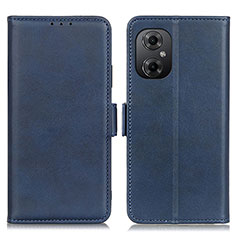 Funda de Cuero Cartera con Soporte Carcasa M15L para Xiaomi Redmi Note 11R 5G Azul