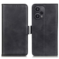 Funda de Cuero Cartera con Soporte Carcasa M15L para Xiaomi Redmi Note 12 Turbo 5G Negro