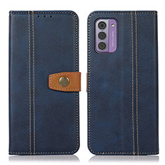 Funda de Cuero Cartera con Soporte Carcasa M16L para Nokia G310 5G Azul