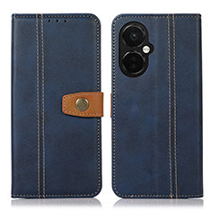 Funda de Cuero Cartera con Soporte Carcasa M16L para Oppo K11x 5G Azul