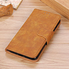 Funda de Cuero Cartera con Soporte Carcasa M16L para Samsung Galaxy S24 5G Caqui