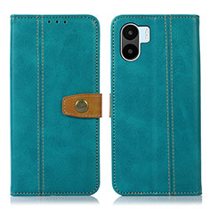 Funda de Cuero Cartera con Soporte Carcasa M16L para Xiaomi Redmi A1 Verde