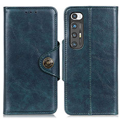 Funda de Cuero Cartera con Soporte Carcasa ML12 para Xiaomi Mi 10S 5G Azul