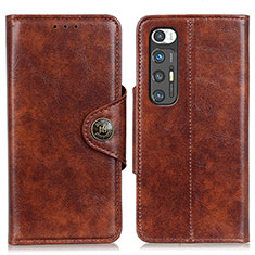 Funda de Cuero Cartera con Soporte Carcasa ML12 para Xiaomi Mi 10S 5G Marron