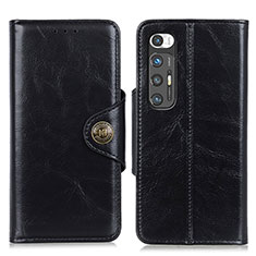 Funda de Cuero Cartera con Soporte Carcasa ML12 para Xiaomi Mi 10S 5G Negro