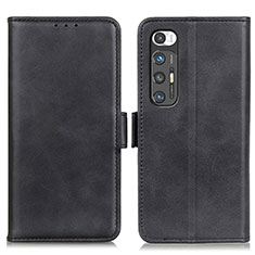 Funda de Cuero Cartera con Soporte Carcasa ML15 para Xiaomi Mi 10S 5G Negro