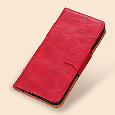 Funda de Cuero Cartera con Soporte Carcasa ML2 para Xiaomi Redmi K40 Pro+ Plus 5G Rojo