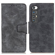 Funda de Cuero Cartera con Soporte Carcasa ML3 para Xiaomi Mi 10S 5G Negro