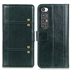 Funda de Cuero Cartera con Soporte Carcasa ML6 para Xiaomi Mi 10S 5G Verde