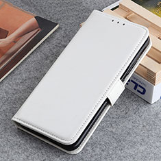 Funda de Cuero Cartera con Soporte Carcasa ML7 para Huawei Honor 50 Lite Blanco