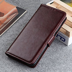 Funda de Cuero Cartera con Soporte Carcasa ML7 para Huawei Honor X8a 4G Marron