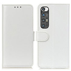 Funda de Cuero Cartera con Soporte Carcasa ML7 para Xiaomi Mi 10S 5G Blanco