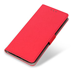 Funda de Cuero Cartera con Soporte Carcasa ML8 para Huawei Enjoy 50 Pro Rojo