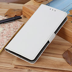 Funda de Cuero Cartera con Soporte Carcasa ML8 para Samsung Galaxy A04s Blanco