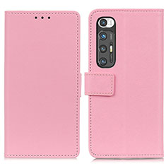 Funda de Cuero Cartera con Soporte Carcasa ML8 para Xiaomi Mi 10S 5G Rosa