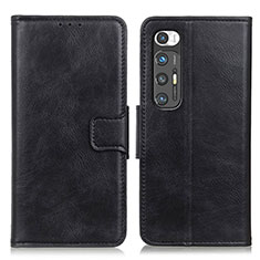 Funda de Cuero Cartera con Soporte Carcasa ML9 para Xiaomi Mi 10S 5G Negro