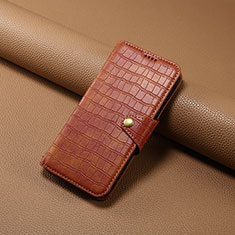 Funda de Cuero Cartera con Soporte Carcasa MT1 para Huawei Mate 60 Pro Marron