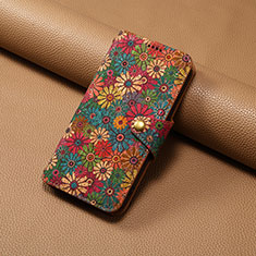 Funda de Cuero Cartera con Soporte Carcasa MT3 para Apple iPhone 16 Pro Max Vistoso