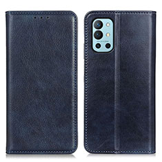 Funda de Cuero Cartera con Soporte Carcasa N01P para OnePlus 9R 5G Azul