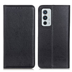 Funda de Cuero Cartera con Soporte Carcasa N01P para OnePlus 9RT 5G Negro