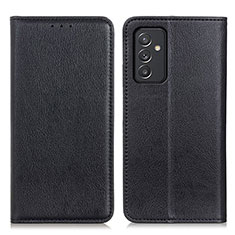 Funda de Cuero Cartera con Soporte Carcasa N01P para Samsung Galaxy A05s Negro