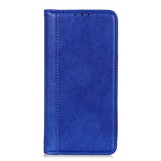 Funda de Cuero Cartera con Soporte Carcasa N02 para Huawei P40 Pro+ Plus Azul