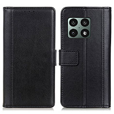 Funda de Cuero Cartera con Soporte Carcasa N02P para OnePlus 10 Pro 5G Negro