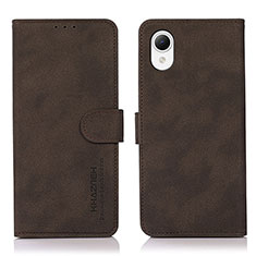 Funda de Cuero Cartera con Soporte Carcasa N02P para Samsung Galaxy A23e 5G Marron